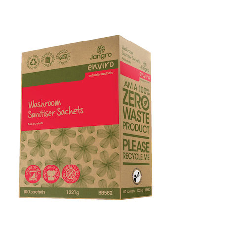Enviro Washroom Cleaner Sanitiser Sachets (BB582)
